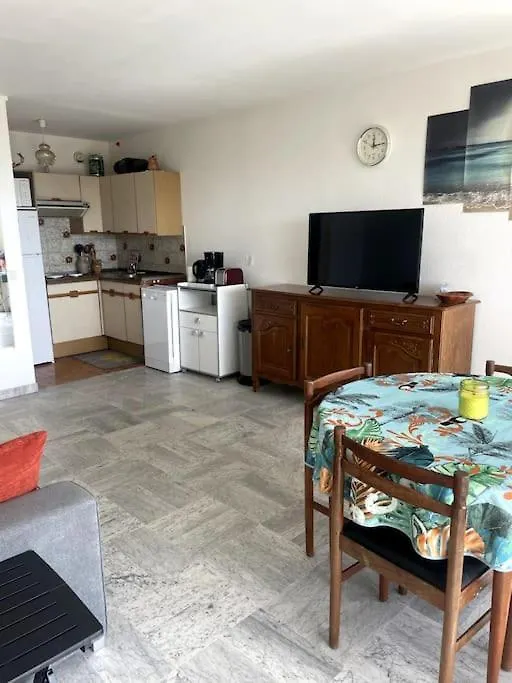 Apartment Grand Studio Vue Mer - Plages A Pied - Parking Antibes